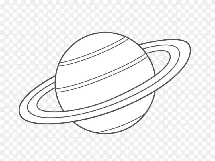 太空 土星着色书行星图像 行星png图片素材免费下载 图片编号 Png素材网
