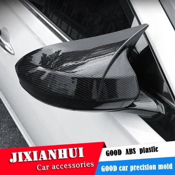 

For Nissan TIIDA VERSA 2016-2019 Back Mirror Covers Reversing mirror case cover Look ABS 2PCS Cover paste Side Mirror Covers