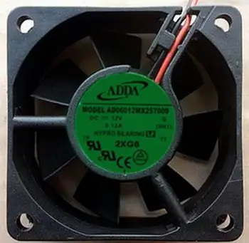

6025 ad06012mx257000 DC12V 0.12A 6cm two wire chassis power fan