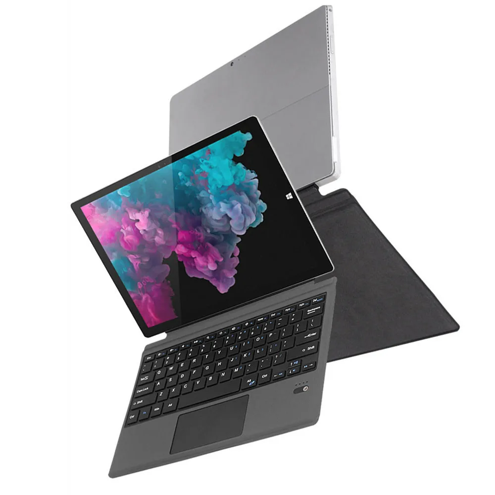 Для Microsoft Surface Go Магнитная Адсорбция тонкий, 7 цветов светодиодной подсветкой клавиатуры Bluetooth клавиатура Новая Коллекция#20191018