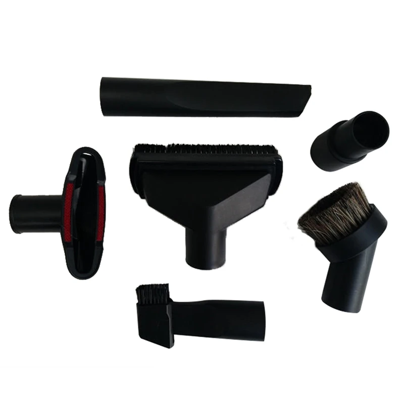 

Universal Vacuum Cleaner Accessories Cleaning Kit Brush Nozzle Crevice Tool for 32mm& 35mm Standard Hose 6pcs