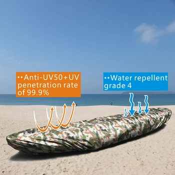 

Professional Waterproof Kayak Storage Shell Boat Cover Canoe Storage Shield for 3.6-4m/11.8-13.1ft Kayaks Paddle Board