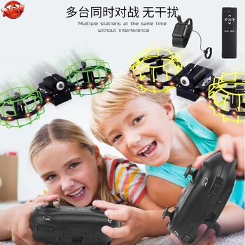 

Watch Gesture Remote Control Quadcopter 2.4G One Key Take Off 3D Roll High Speed Rotate Parent-Child Interaction Battle RC Drone