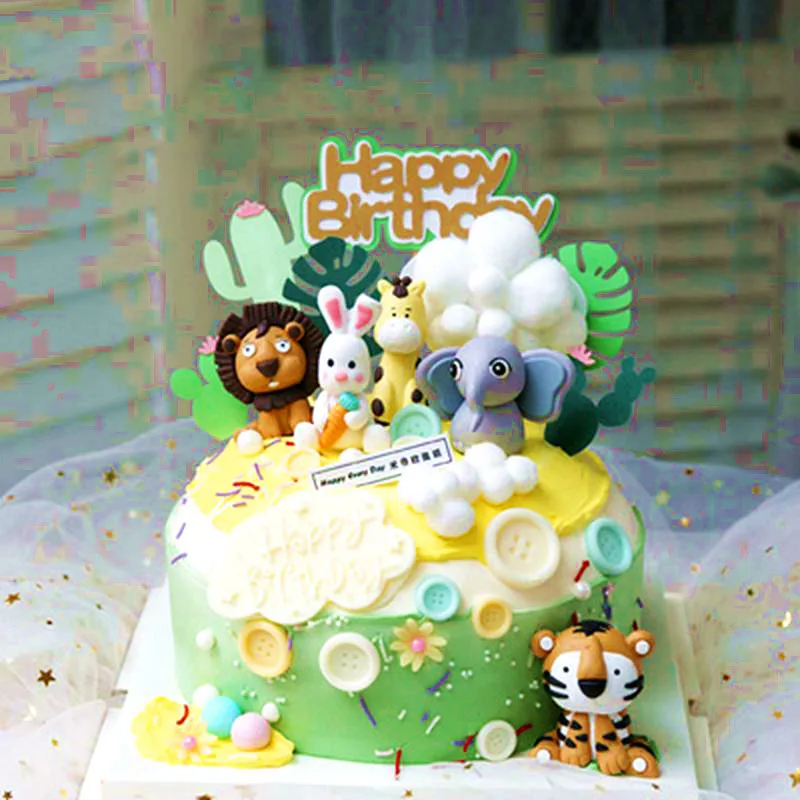 Animal Zoo Cake | Kids customised cake