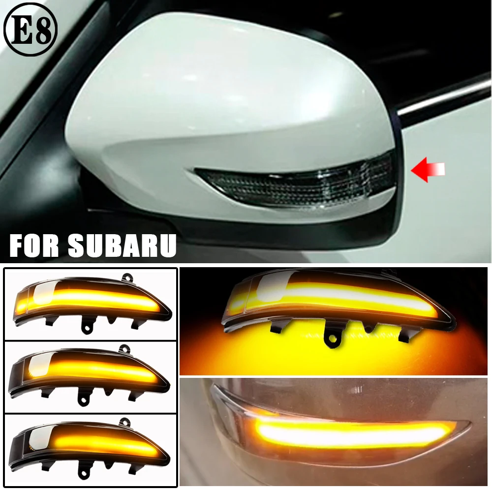 Led Rear View Mirror Turn Signal Indicator Light For Subaru Forester