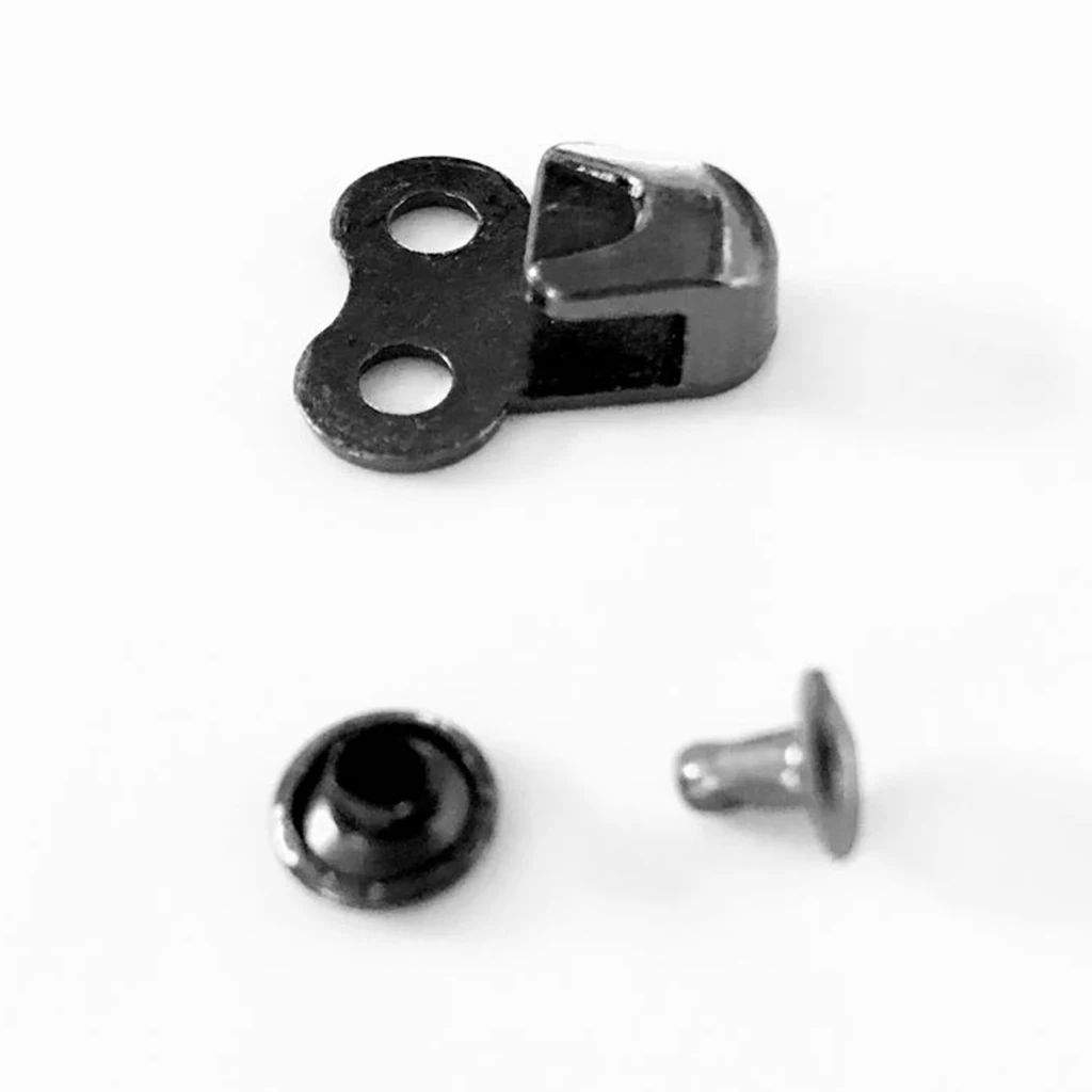 20 Pieces Alloy Shoes Lace Hooks Shoelace Buckles Repair Hunting Hiking Boots