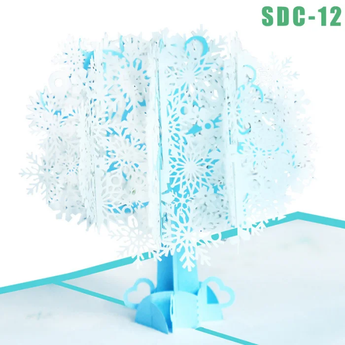 Новые 3D всплывающие поздравительные карты с конвертом почтовые карты на день рождения Рождество вечеринка Свадьба
