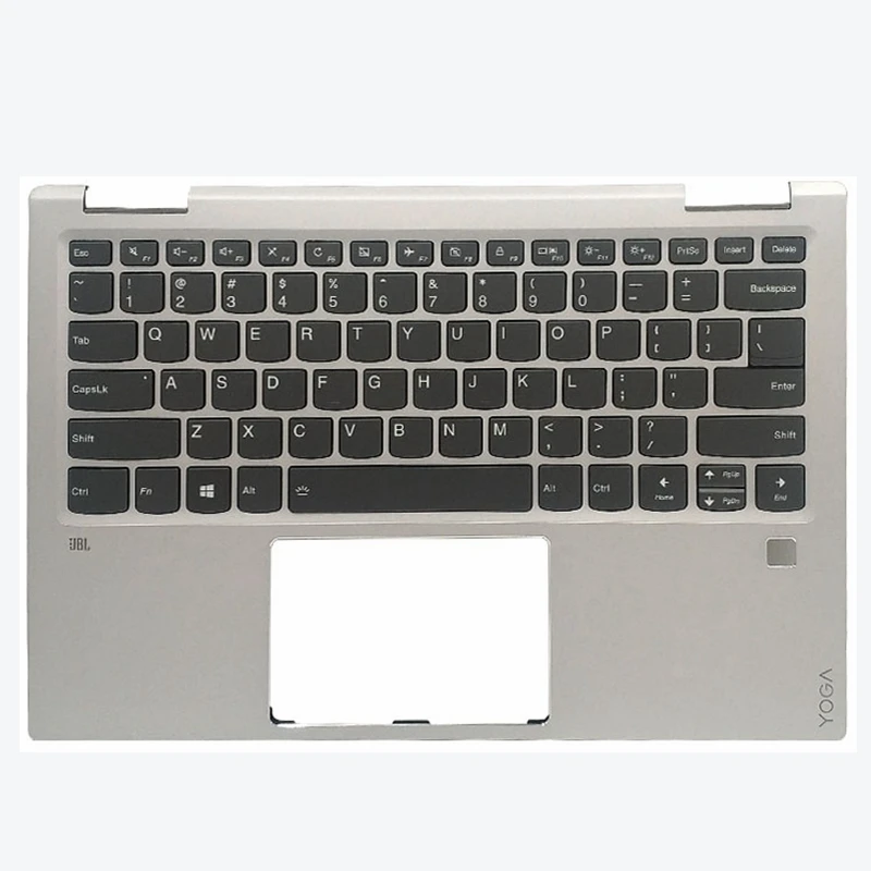 Teclado do Portátil para Lenovo Novo Yoga 720-13ikb Eua Teclado Palmrest Superior Case Backlight 720 720-13 Ikb - Imagem 3