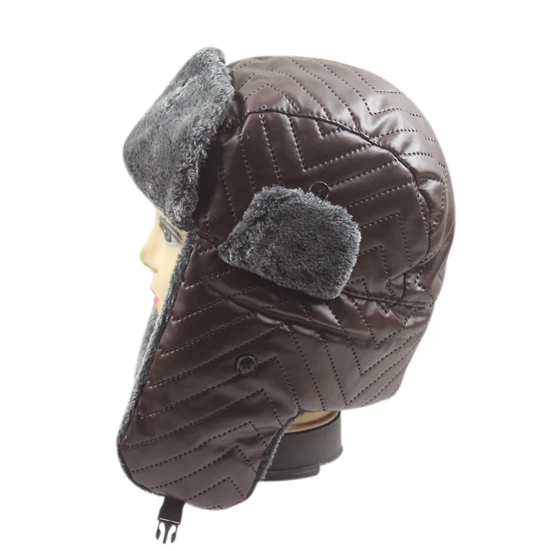 Зимняя шапка-ушанка muts gorro, Русская Шапка, шерстяные шапки, уличная Лыжная теплая шапочка с шарфом, шапка-бомбер