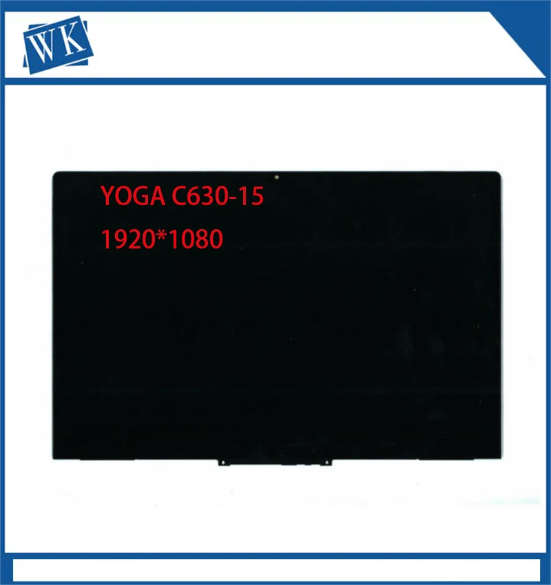 

Pantalla LCD FHD 15,6 "para for Yoga Chromebook C630-15 81JX, digitalizador con pantalla táctil, montaje de repuesto