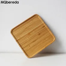 Бамбуковый Квадратный маленький чайный поднос сушильный стол бамбуковый чайный поднос чайный набор кунг-фу маленький японский чайный столик