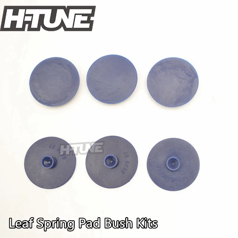 4x4 Accessories Rear Leaf Spring Slipper Pad Kits Polyurethane Silencer Block Round Anti Squeak