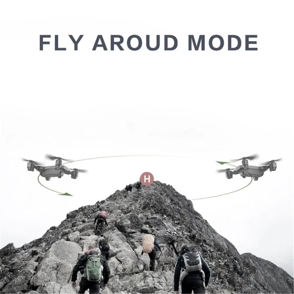 Для SMRC S20 Складная 6-ось FPV Дрон с 1080P камера Квадрокоптер с дистанционным управлением с gps 360 сальто Широкий формат удержания высоты двойной Батт