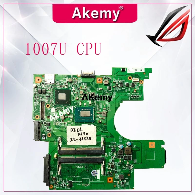 Материнская плата для ноутбука DELL Latitude 3330 1007U cpu CN-0W29HP 0W29HP W29HP протестирована на
