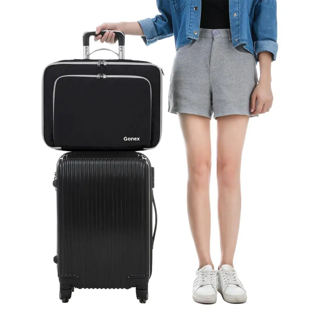 

Gonex OL Travel Duffel Bag Lightweight Portable Luggage Bag Waterproof Tear-Resistant Business Shoulder Bags