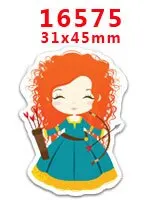 16575 30 шт мультяшный персонаж плоское украшение из смолы PR 17129 - Цвет: 16575