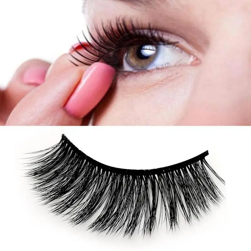 

Eyelashes Hand Made Reusable Natural Long Eyelashes 3D Mink Lashes Soft Dramatic False Eyelashes Makeup Cilios Mink Maquiagem