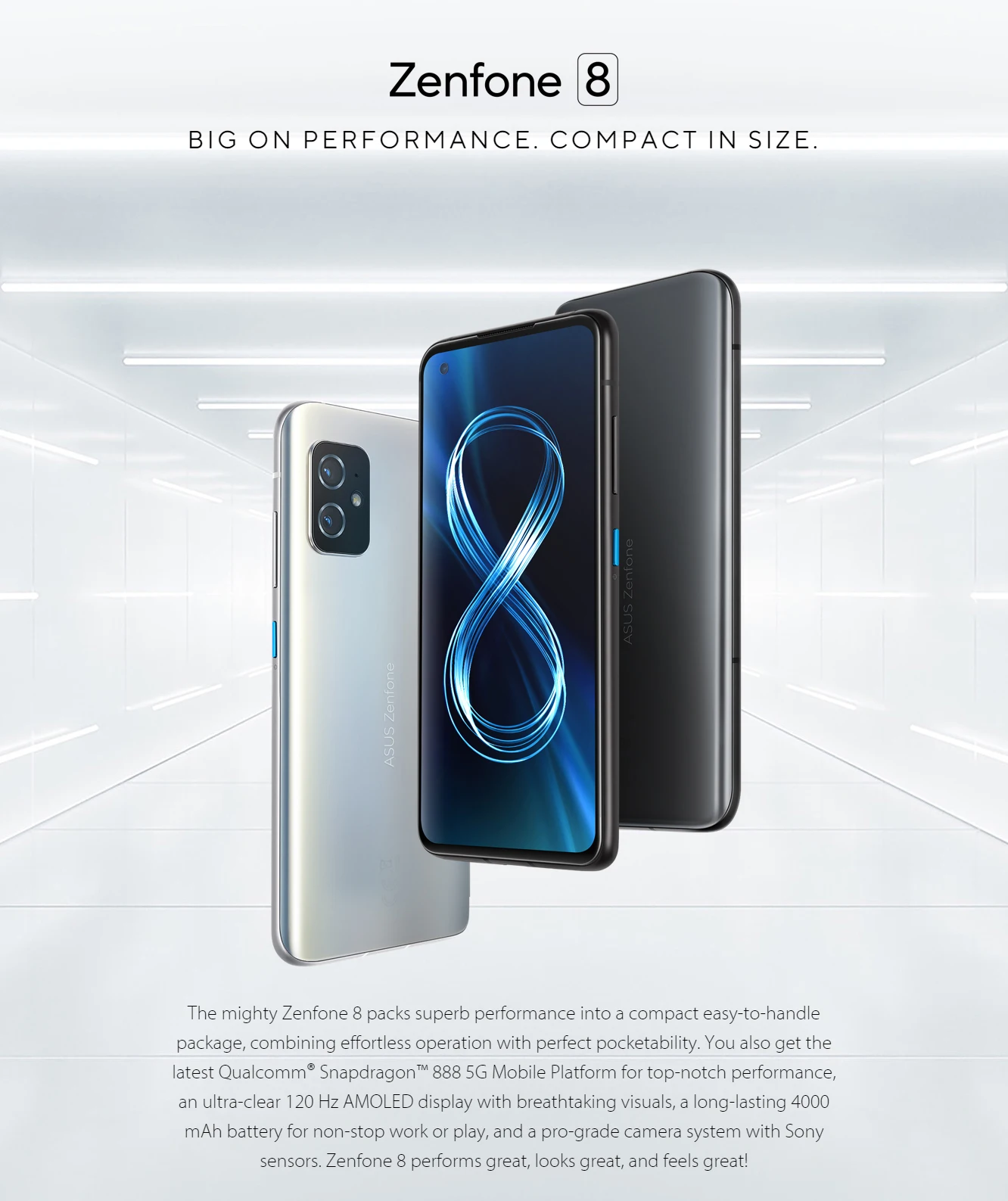 ASUS Zenfone 8/8 filp Global Version Snapdragon 888 8/16GB RAM 128 