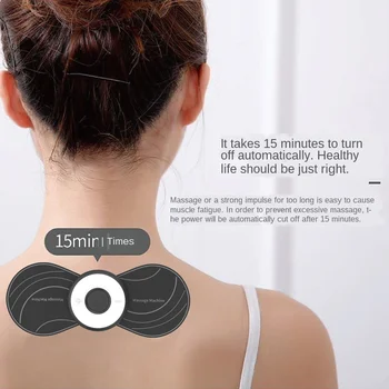 

Mini silicone cervical vertebra massager multi-function massager creative gift pulse massage stick