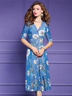 TESSCARA Women Spring Summer Elegant Chiffon Dress Shirt High Quality Office Cocktail Party Robe Femme Ruffle Designer Vestidos