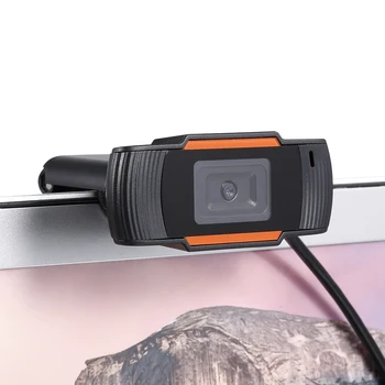 

10PCS Web Cam Webcam 480P Fixed Focus USB Webcam Built-in Sound Absorbing Noise Reduction Microphone for Conference Video