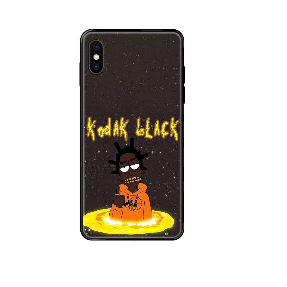 kodak black rap singer Phone case For iphone 4 4s 5 5S SE 5C 6 6S 7 8 plus X XS XR 11 PRO MAX 2020 black art prime fashion Etui