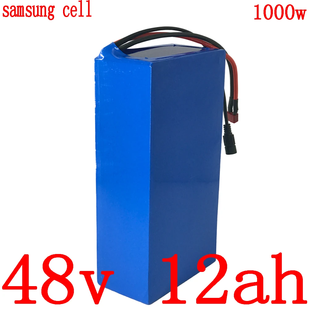 48V 1000W аккумулятор 48v 12ah 15ah 18ah 21ah Электрический велосипед батарея 48V 12AH литий-ионный аккумулятор использовать samsung сотовый с зарядным устройством