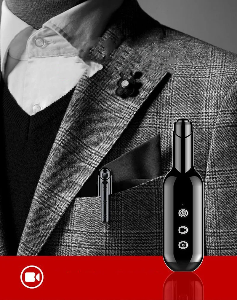 

Video recorder high clear distance noise reduction night vision induction mobile camera automatic cycle video Recording pen