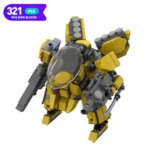 

Moc War Mech AF-05 Classic Movie Robot Building Block Machinery Assembly Model Sterne Filme Creative Military Weapon Boy Toy