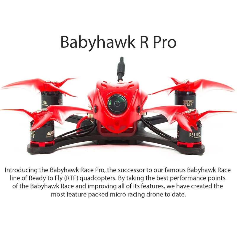 Батарея для Emax babyhawk R Pro 4-Дюймовый с трёхмерными чертёжами FPV дистанционного Управление Дрон Скорость пересечения Дрон с управлением от первого лица