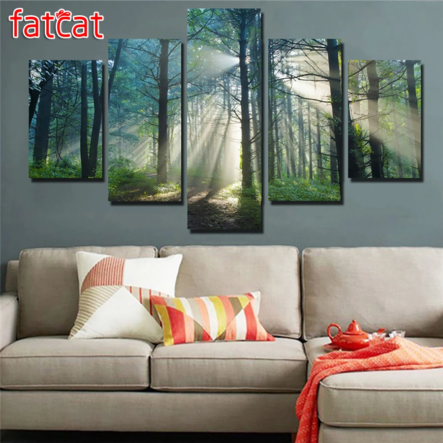 Beautiful Sunrise Natural Landscape Posters Tableau