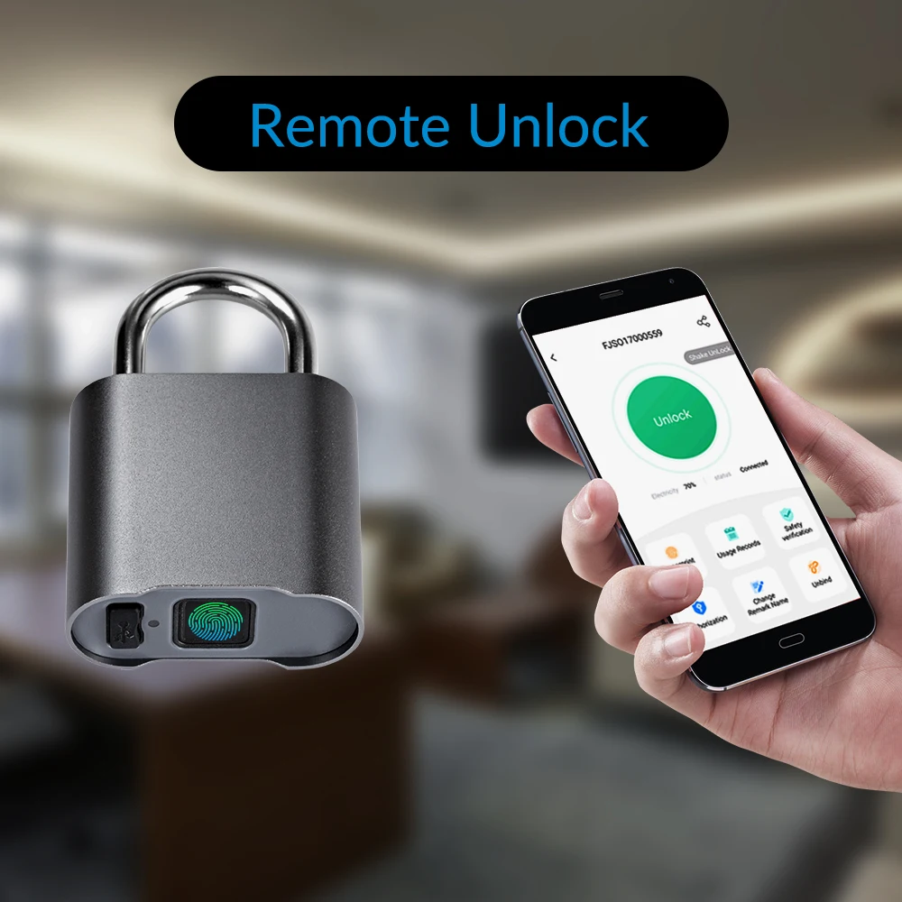 Мини Bluetooth замок IP65 Водонепроницаемый ключ без отпечатков пальцев разблокировка Противоугонный USB замок дверной замок IOS Android телефон приложение управление