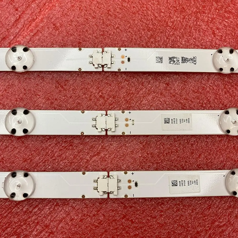 10 комплектов = 60 шт. светодиодный фонарь для LG 43LF510V 43LF5100 43LH5100 43LH5700 LF51_FHD_A B 43LH51_FHD_A