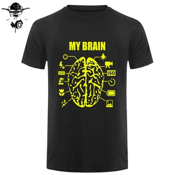 

Funny Men t shirt Women novelty tshirt Photographer T Shirt - Photographer Brain cool T-Shirt