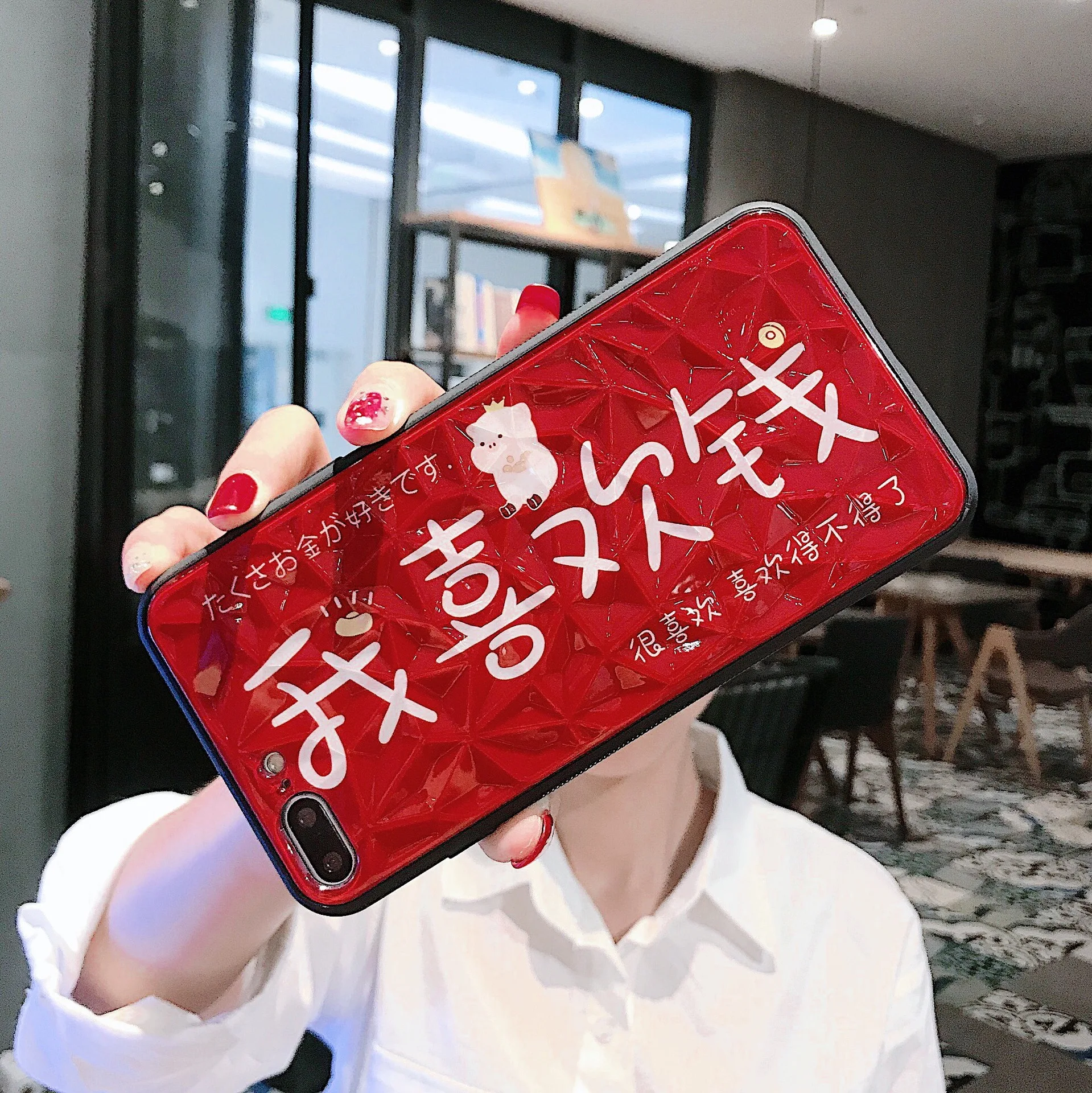 Роскошный чехол для телефона для iPhone 6, 6S Plus, 7, 8 Plus, чехол из закаленного стекла, чехол для iPhone X, XR, XS MAX, чехол для iPhone - Цвет: 10