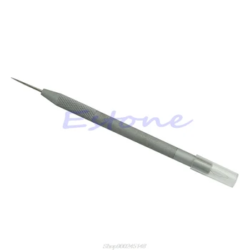 

2 in 1 Needle Threader Thread Guide Device & Leather Craft Cloth Awl Punch Tool Au08 20 Dropship
