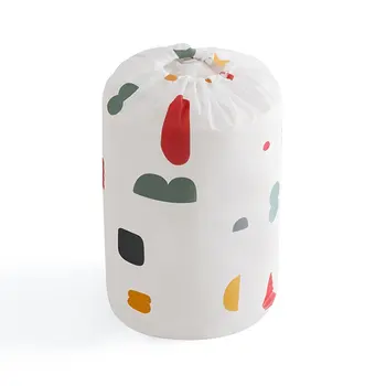 

Floral/Geometry Printing Square/Barrel Storage Bag For Beddings Comforters Quilt Pillows Garments Washable Organizer