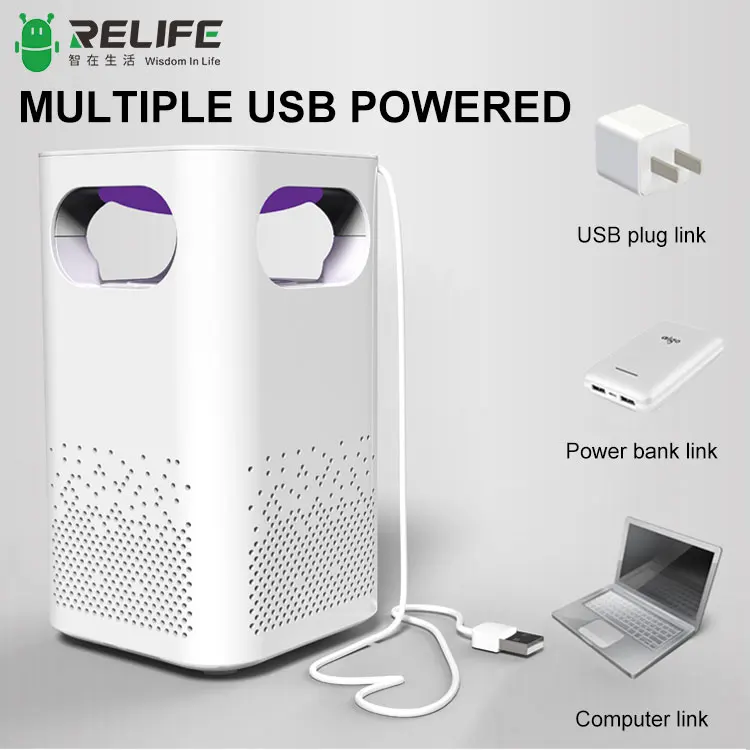 USB лампа для уничтожения комаров электрическая УФ лампа Ночной светильник Летающая ловушка для насекомых лампы для уничтожения комаров Zapper вредитель светильник USB Летающая лампа