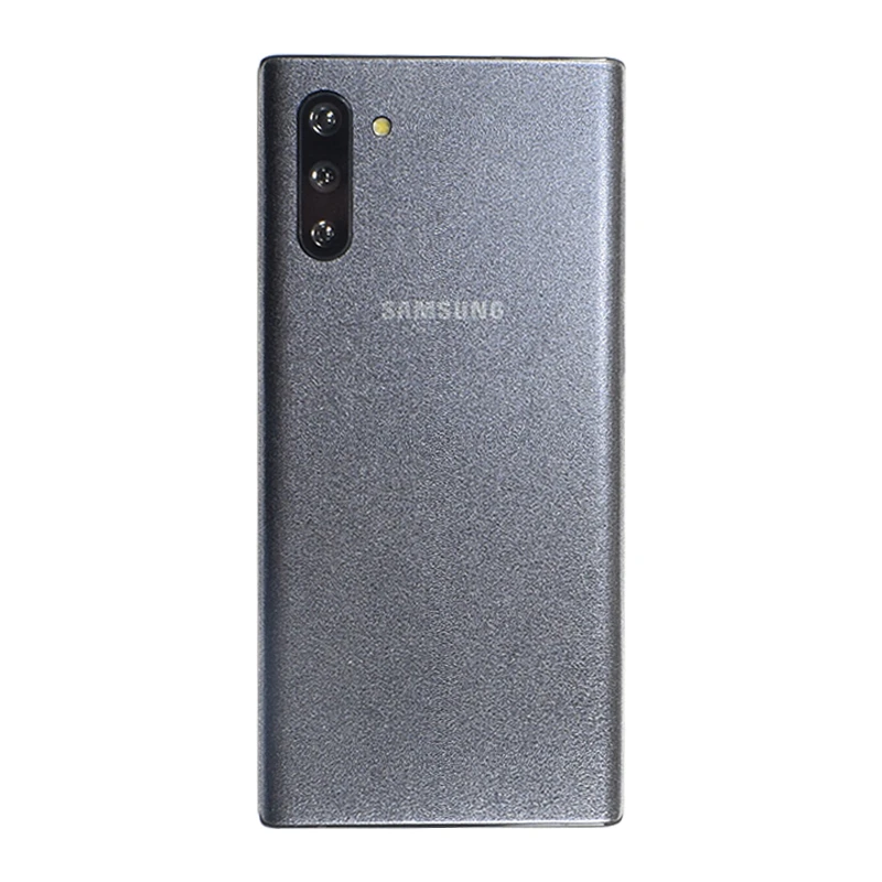 Прозрачная 3D мягкая пленка из углеродного волокна для SAMSUNG Galaxy Note 10 Plus 8 9 S10+ S9 S8 Plus A60 A80 A750 прозрачная матовая задняя наклейка