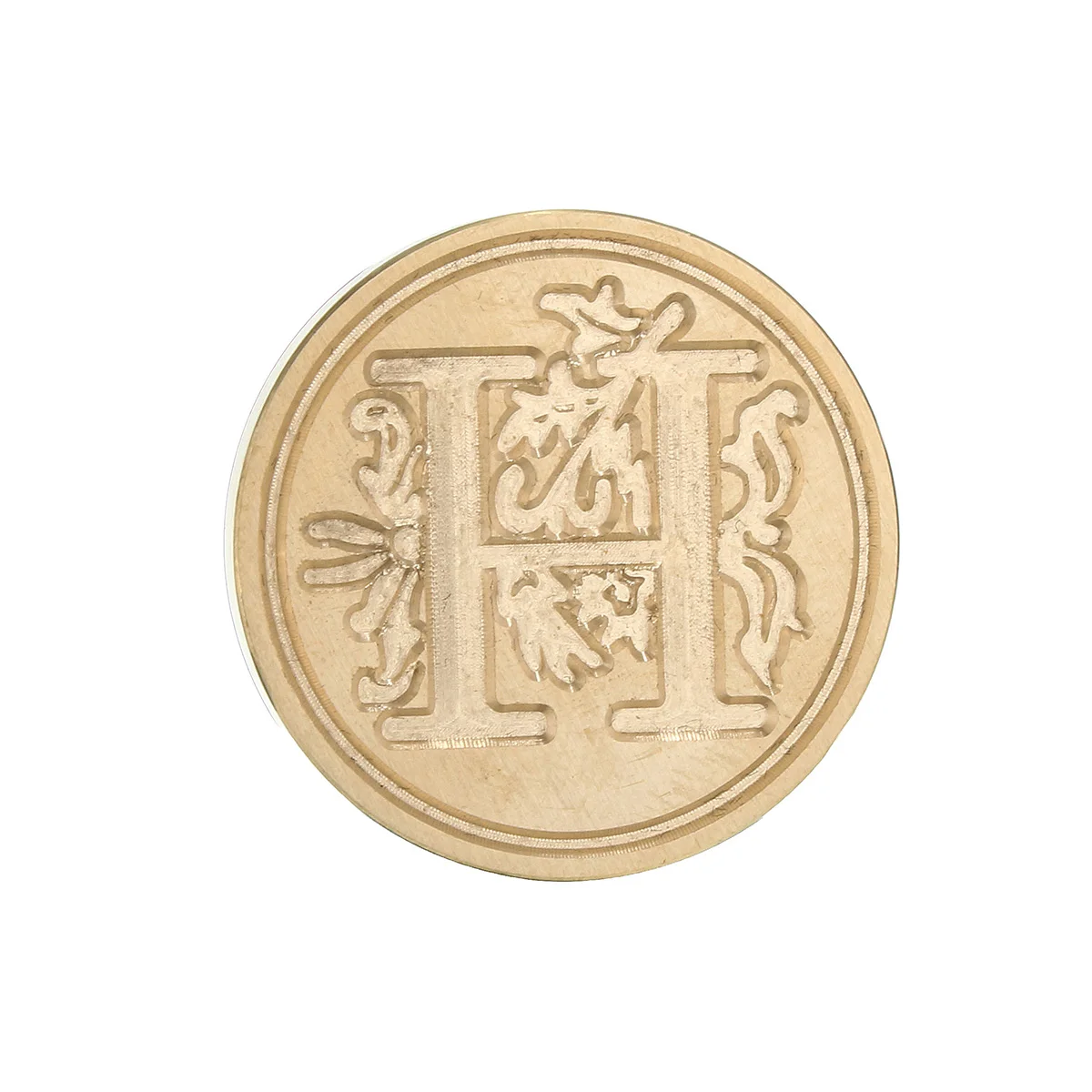 KiWarm, романтический подарок, A-Z, 26 букв алфавита, уплотнительный воск, штамп, набор, 1* воск, штамп, 3* Восковая Палочка, 1* ложка или один штамп - Цвет: H