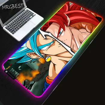 

MRGBEST Dragon Ball 2 Anime Extra Large Xl Xxl Game RGB Computer Mouse Pad Player Anti-slip Natural Rubber Anime Pads Desk Mat