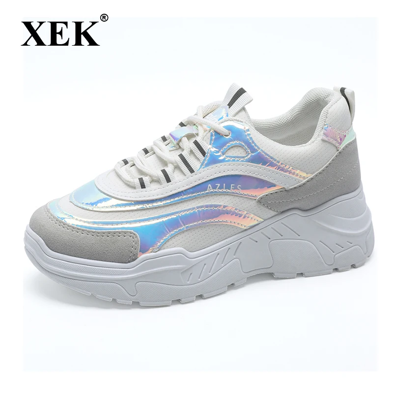 

2019 Spring Autumn Shoes Women Platform Shoes Ladies Lace Up Casual Shoe Harajuku ulzzang Punk Sneakers Girl Female Shoes ST460