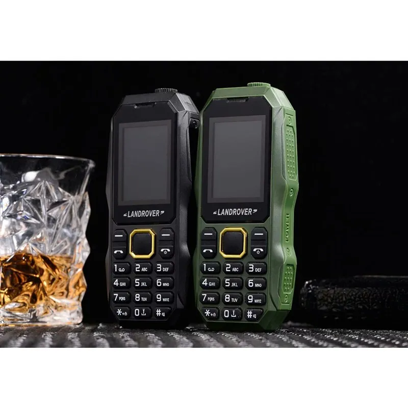 

Cheap Push Button Mobile Phone Dual Sim 1.8 inch MP3 FM Radio FlashLight Bluetooth Shockproof Dustproof Rugged Cell Phones