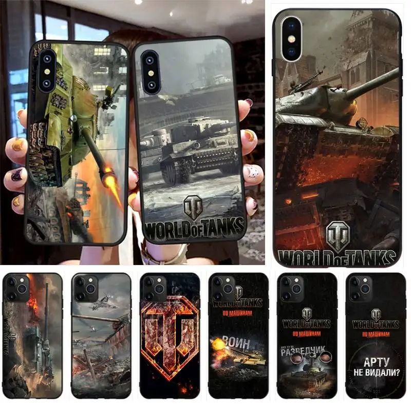 Чехол PENGHUWAN world of tanks для iPhone 11 pro XS MAX 8 7 6 6S Plus X 5S SE XR | Мобильные телефоны и