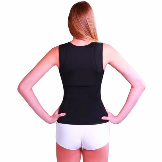 Thermo Sweat Women Waist Trainer Slimming Fitness Body Shapewear Tank Corset Vest Belt Beauty Cincher Slimming Wraps Product Hot 5
