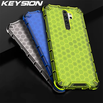

KEYSION Shockproof Armor Case for OPPO A9 A5 2020 F11 Pro F9 Reno3 Pro 2Z Honeycomb Airbag Back Cover for Realme X2 Pro 5 Pro C2