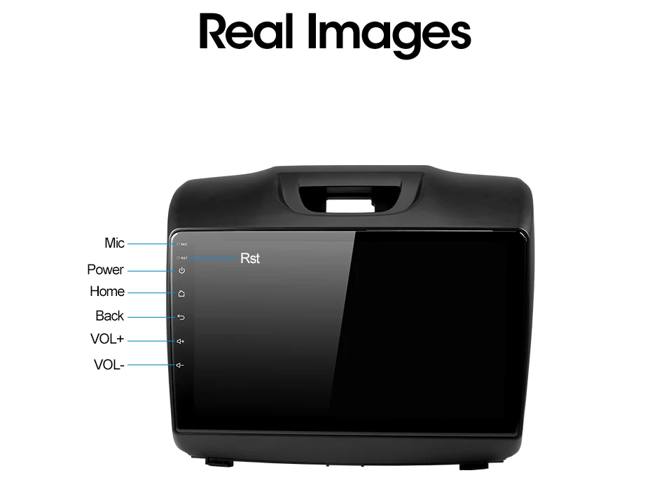 Best Fersinny android 9.0 car dvd gps player for Chevrolet S10 ISUZU D-MAX 2015-2018 Car DVD player Radio video player Navigation GPS 10