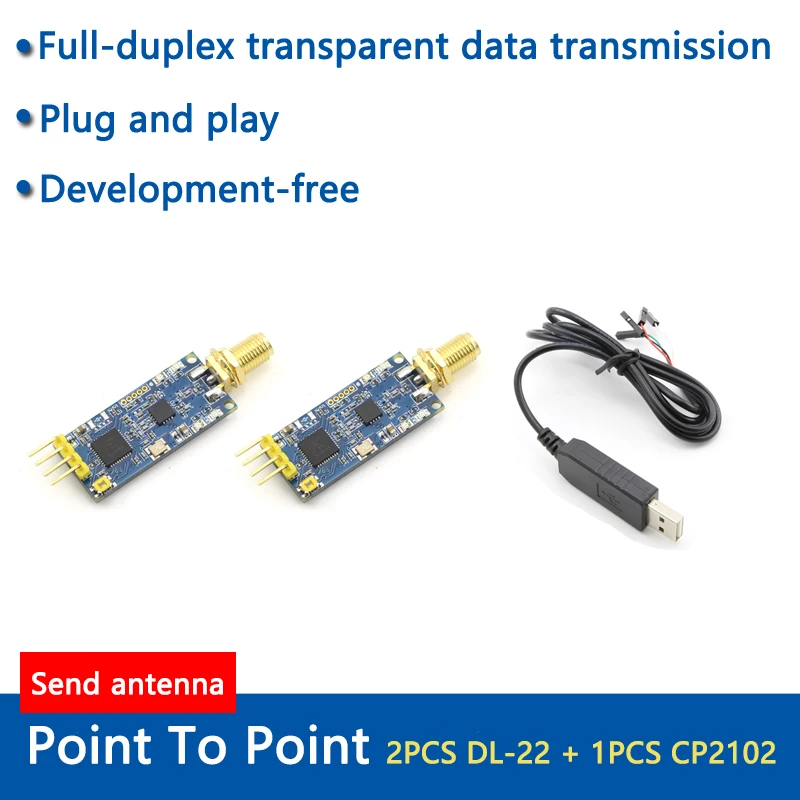 

2.4G CC2530+CC2591 Zigbee module Wireless module TTL Transparent transmission