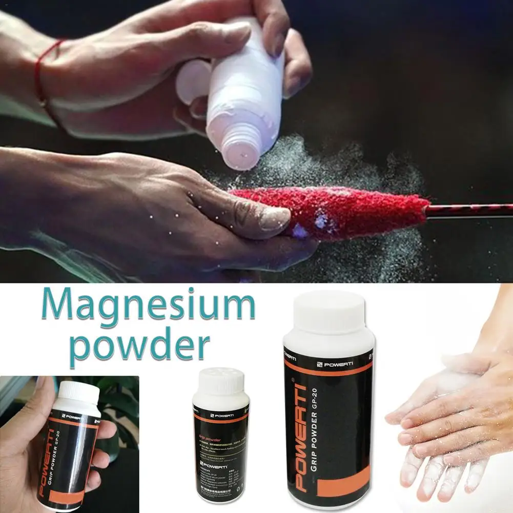 

Sports Fitness Skid Powder Safety Protection Horizontal Bar Weightlifting Workout Badminton Tennis Skid Sports Grip Magnesium Po