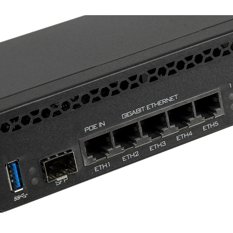 Роутер MikroTik RB3011UIAS-RM 10/100/1000BASE-TX/SFP черный